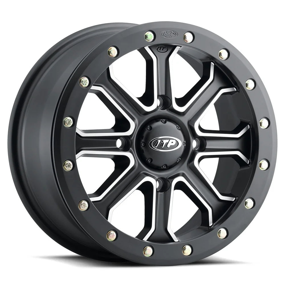 14" Black Beadlock Wheels with 27" Mud Lite XTR Tires D73866