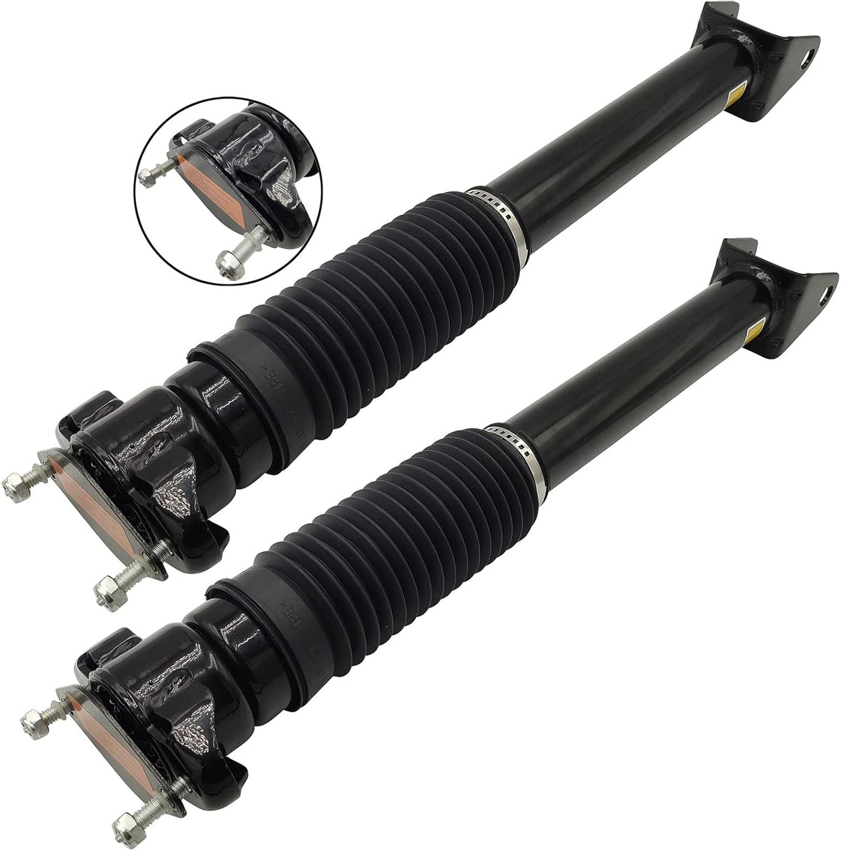 Rear Air Shock Absorber Struts Set of 2 for Mercedes-Benz GLE Z614