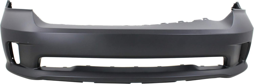 Front Bumper Cover Compatible with 2013-2018 Ram 1500 Primed 1 Piece Y417