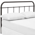 Brown Full Steel Headboard L4455