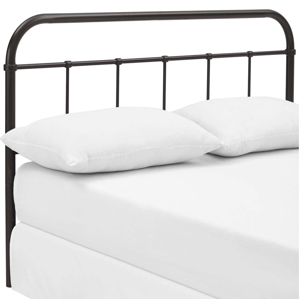 Brown Full Steel Headboard L4455