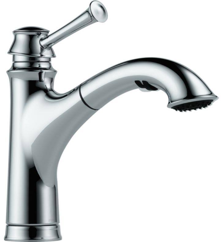 Brushed Bronze Single Handle Pull Out Kitchen Faucet O499