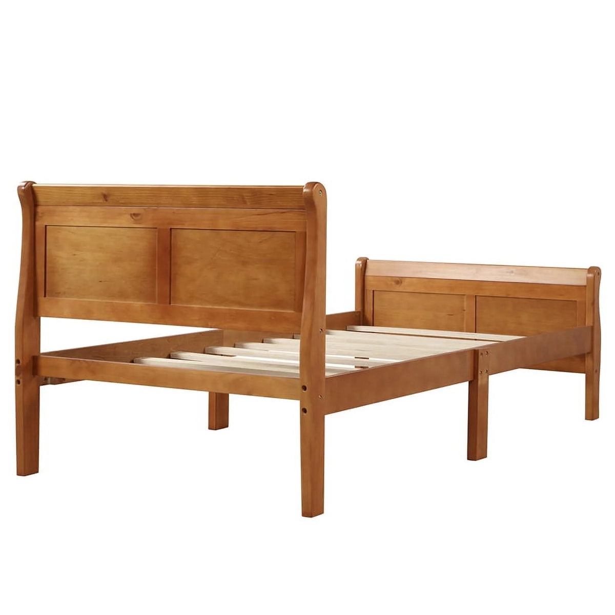 Wood Platform Bed Twin Bed Frame B130022