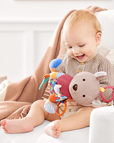 Baby Activity and Teething Toy with Rattle and Textures L7422