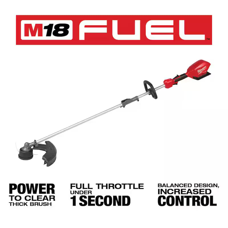 18V Lithium-Ion Cordless Brushless String Trimmer and Chainsaw Combo Kit O976