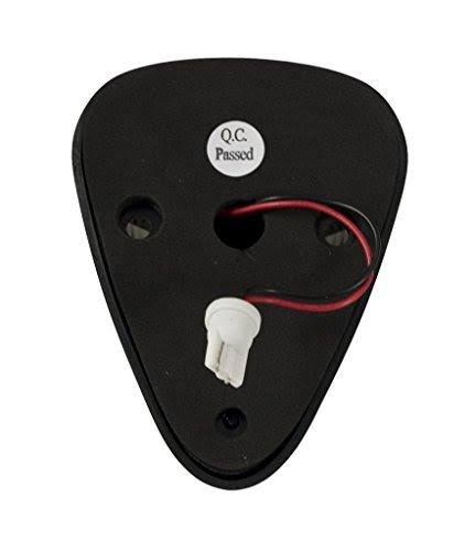 5-piece Smoked Lens White LED Cab Light Kit with Wiring Hardware G654299