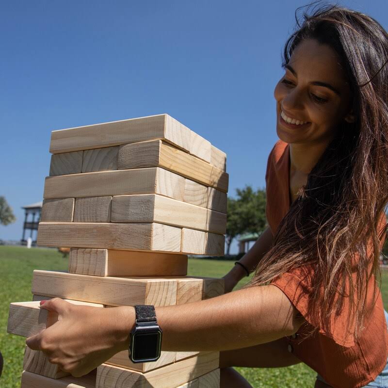Giant Wooden Tumble Tower Game C2497