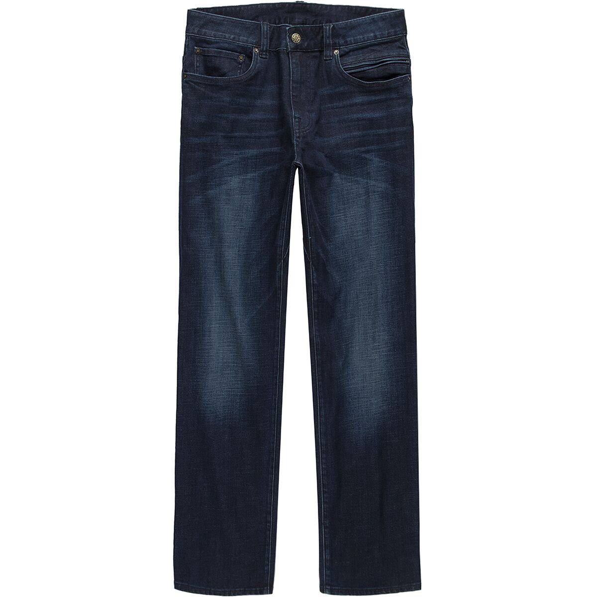 Men's Rinse Chipped Wash Jeans F690599