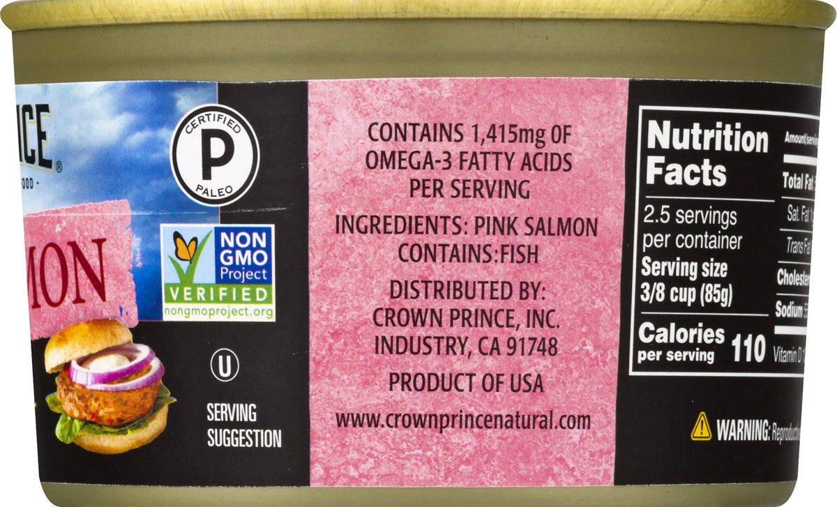Pink Salmon 7.5-Ounce Cans (Pack of 12) N5806