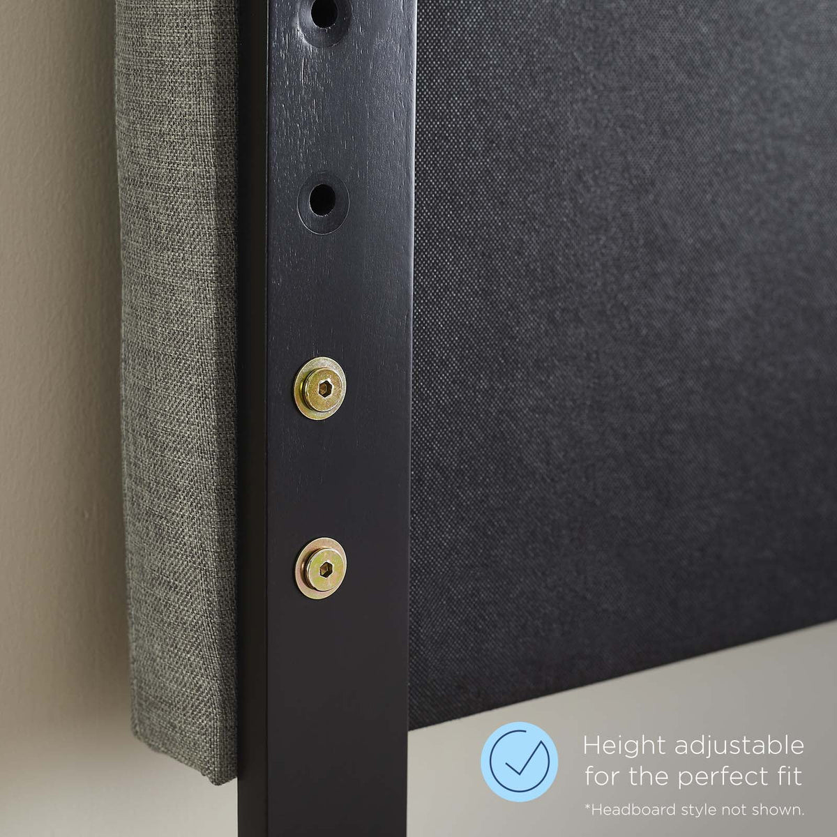 Grey Wood Full Size Headboard H26640