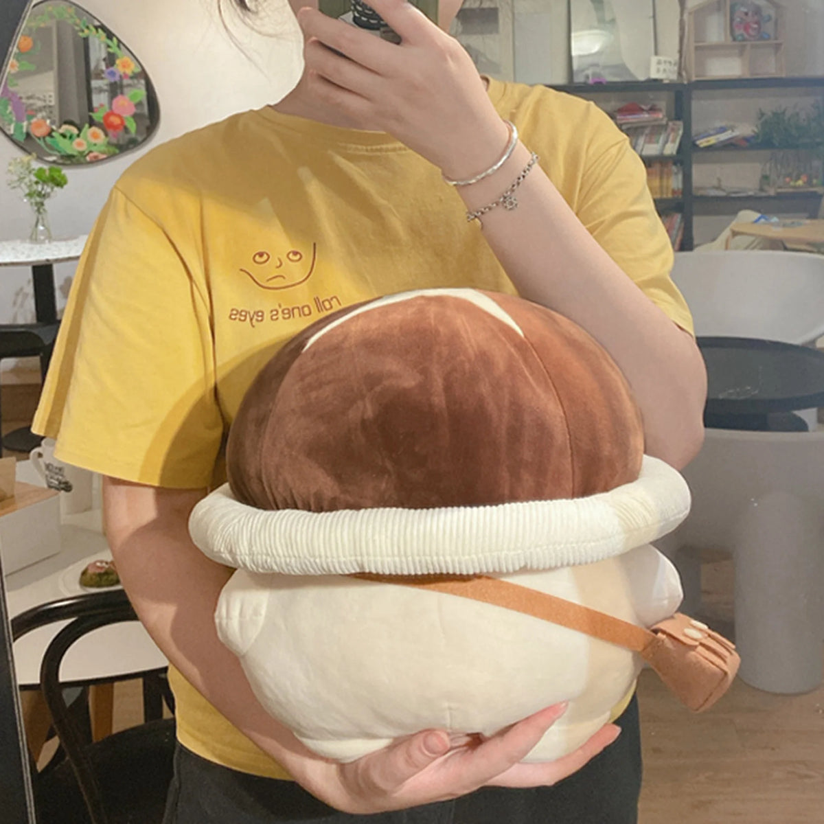 Soft Plush Mushroom Doll Pillow V861504