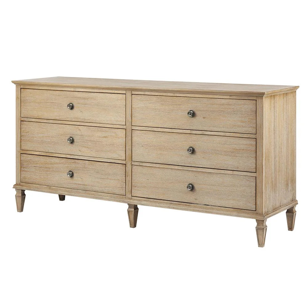 6-Drawer Rustic Dresser E642475