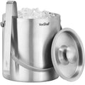 Stainless Steel Double Wall Ice Bucket with Lid 2 Liter G81755