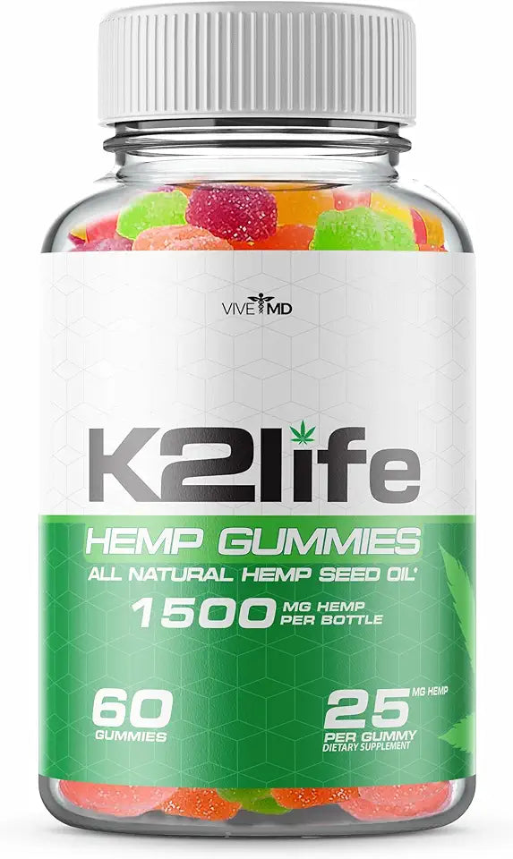 Maximum Strength Hemp Extract Gummies Dietary Supplement 60 Gummies G28572
