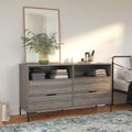 Weathered Oak Wide Dresser J208488