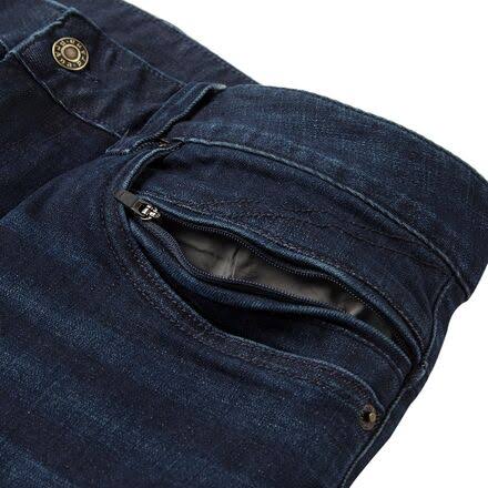 Men's Rinse Chipped Wash Jeans F690599