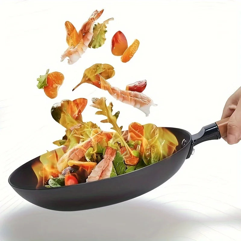 10.23 Inch Uncoated Cast Iron Skillet with Glass Lid A178721