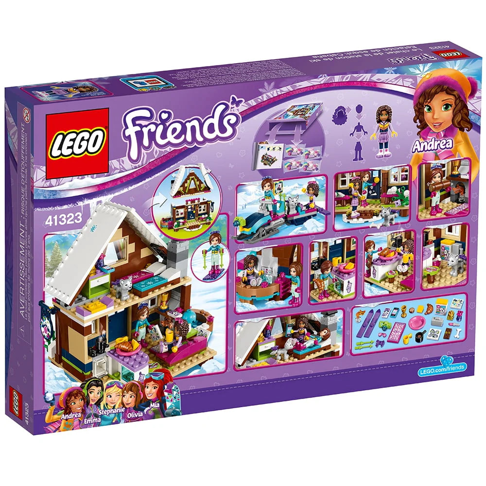 Snow Resort Chalet 402 Pieces K656
