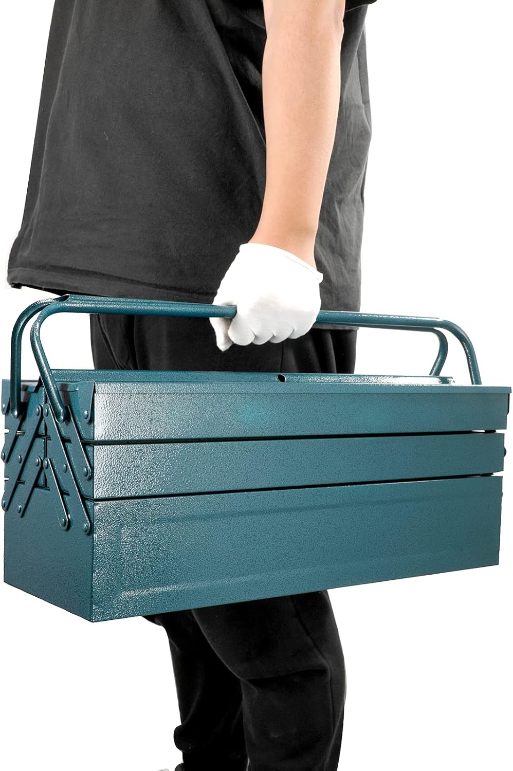 20 Inch Cantilever Metal Tool Box, Pack of 2 Y8890
