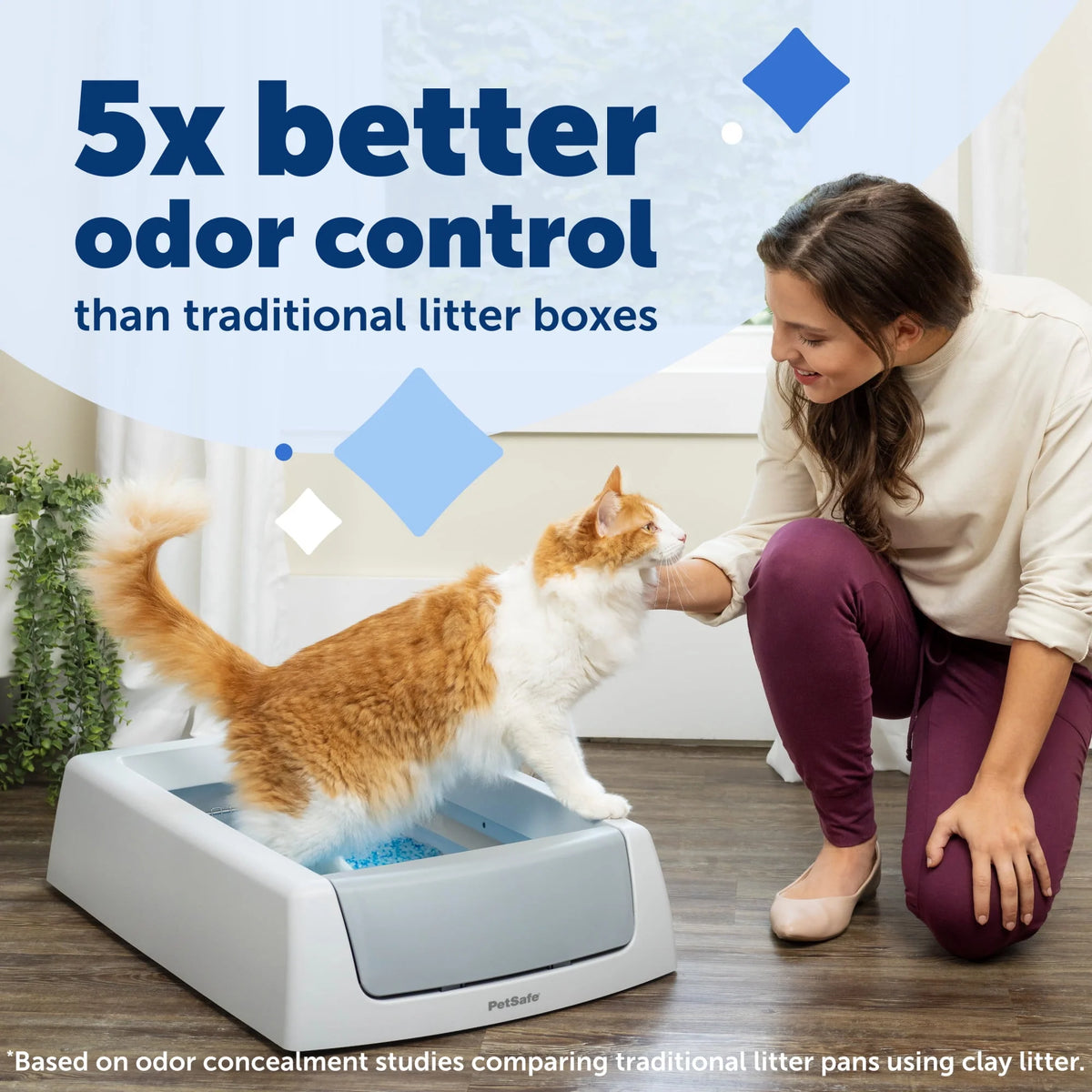 Self-Cleaning Cat Litter Box Q63338