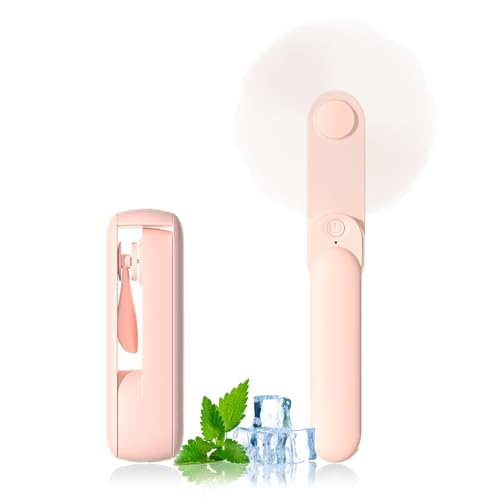 Pink Portable Handheld Fan B800185