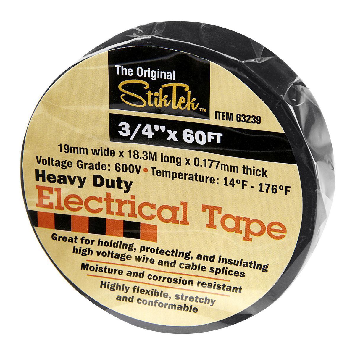 60 ft. x 3/4 in. Electrical Tape K201223