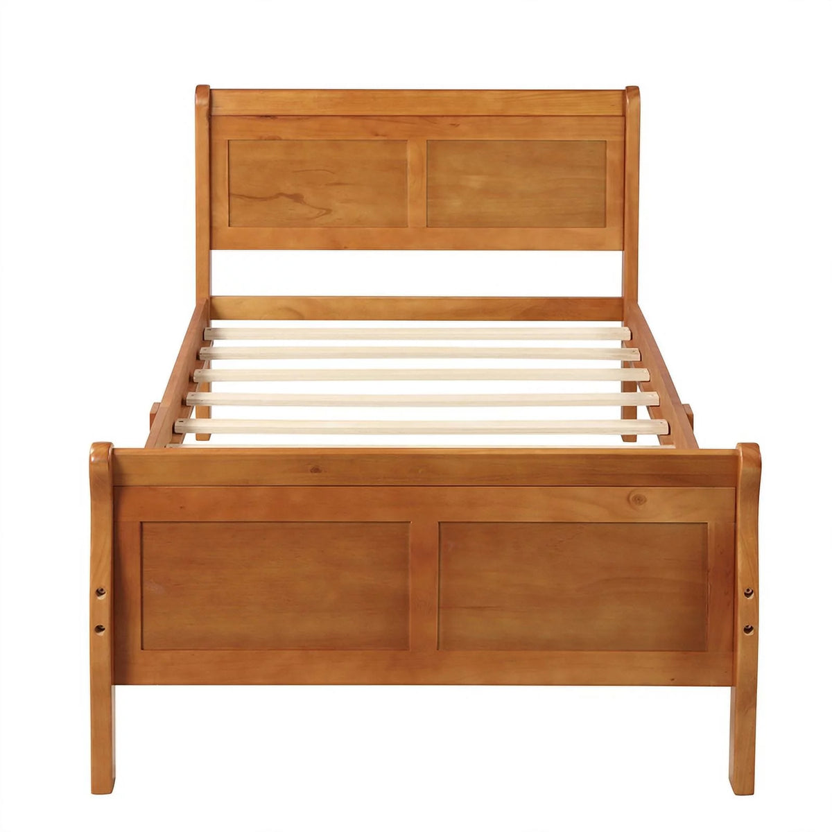 Wood Platform Bed Twin Bed Frame B130022
