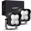 3" SAE Driving Lights White Sport Beam LED Pods with TIR Optics, Pair L996779