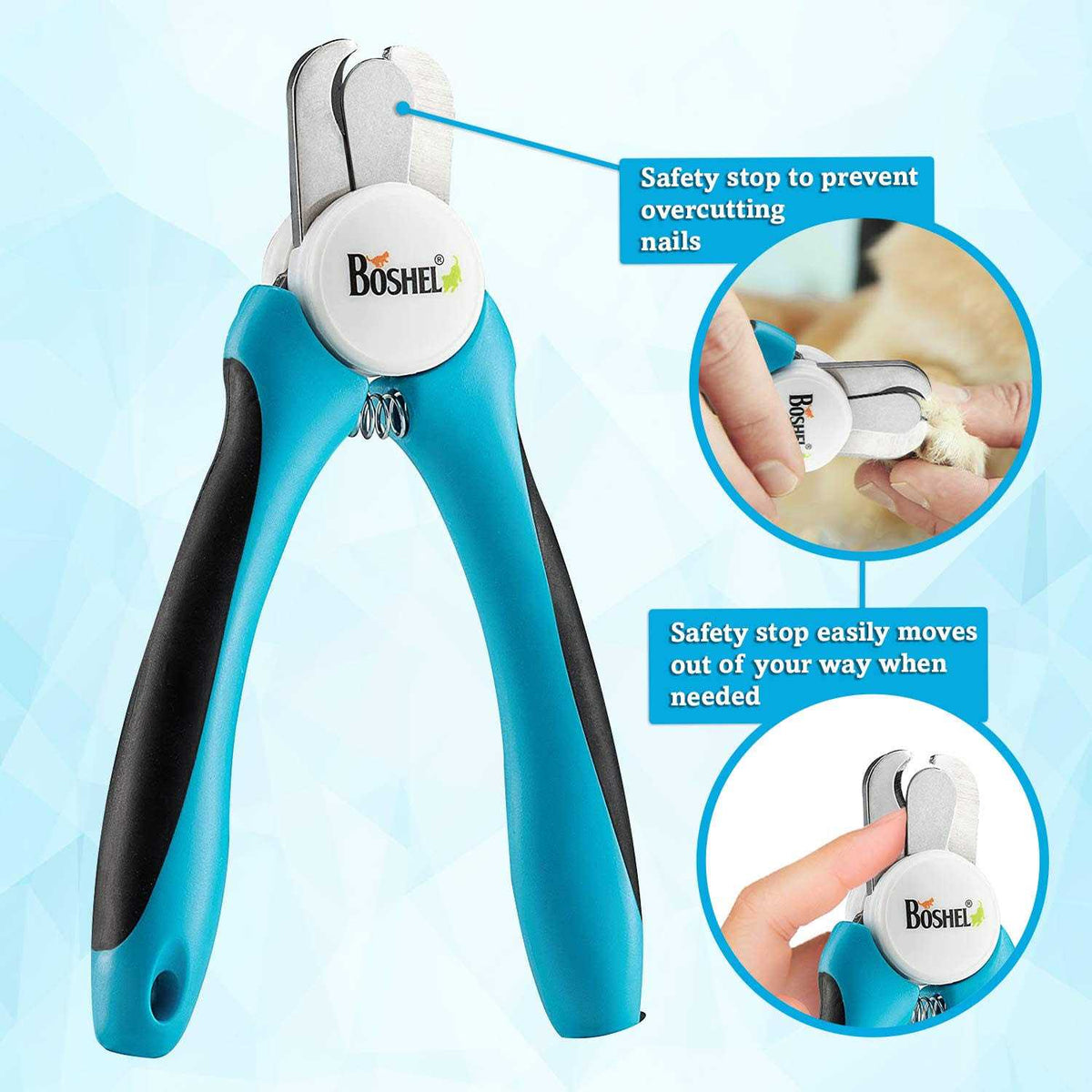 Dog Nail Clippers with Quick Sensor W740