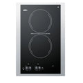 15 Wide 230V 2-Burner Radiant Cooktop K178