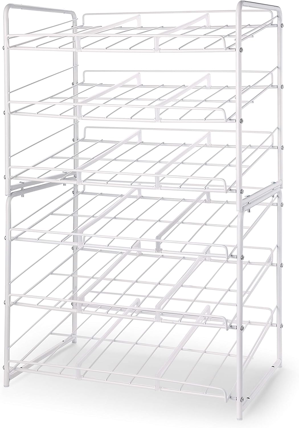 Chrome Stackable Can Rack Organizer, Pack of 2 T263