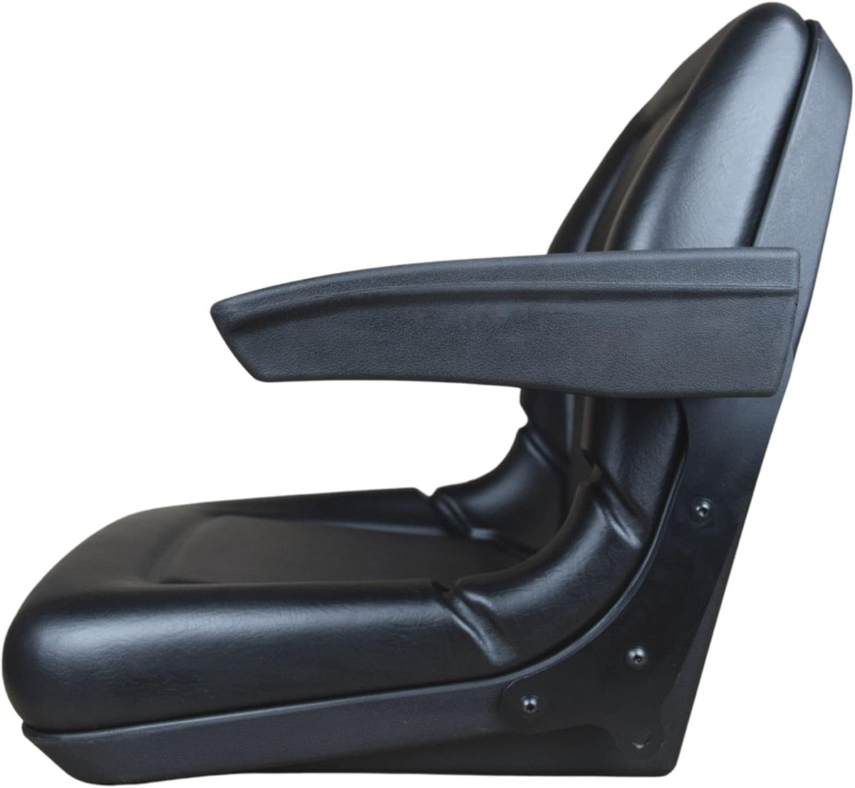 Black Tractor Seat with Armrests U272221