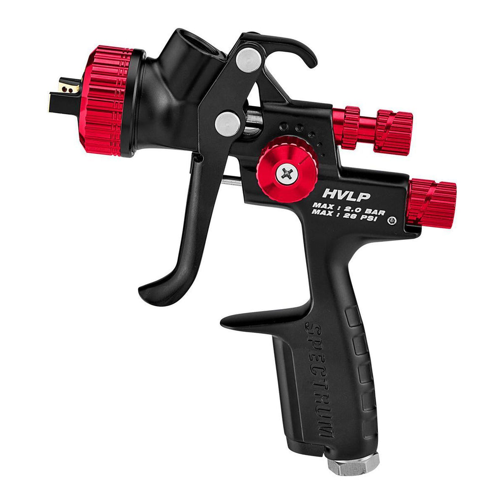 HVLP Gravity Feed Spray Gun with Side Fan Control D29195