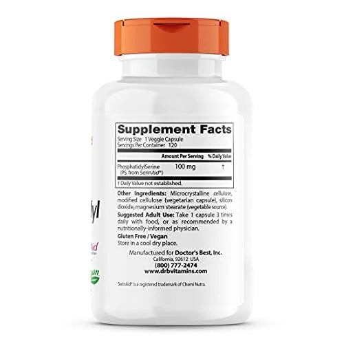 Phosphatidyl Serine 120-Count E420