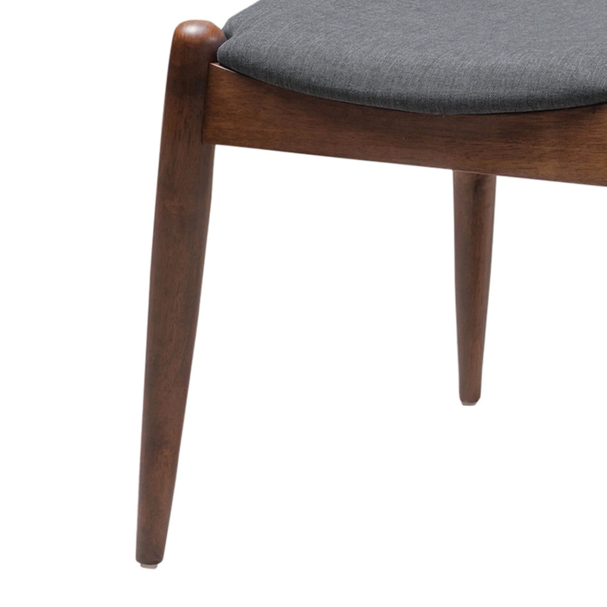 Charcoal Fabric Upholstered Dining Chairs, Set of 2 M5315